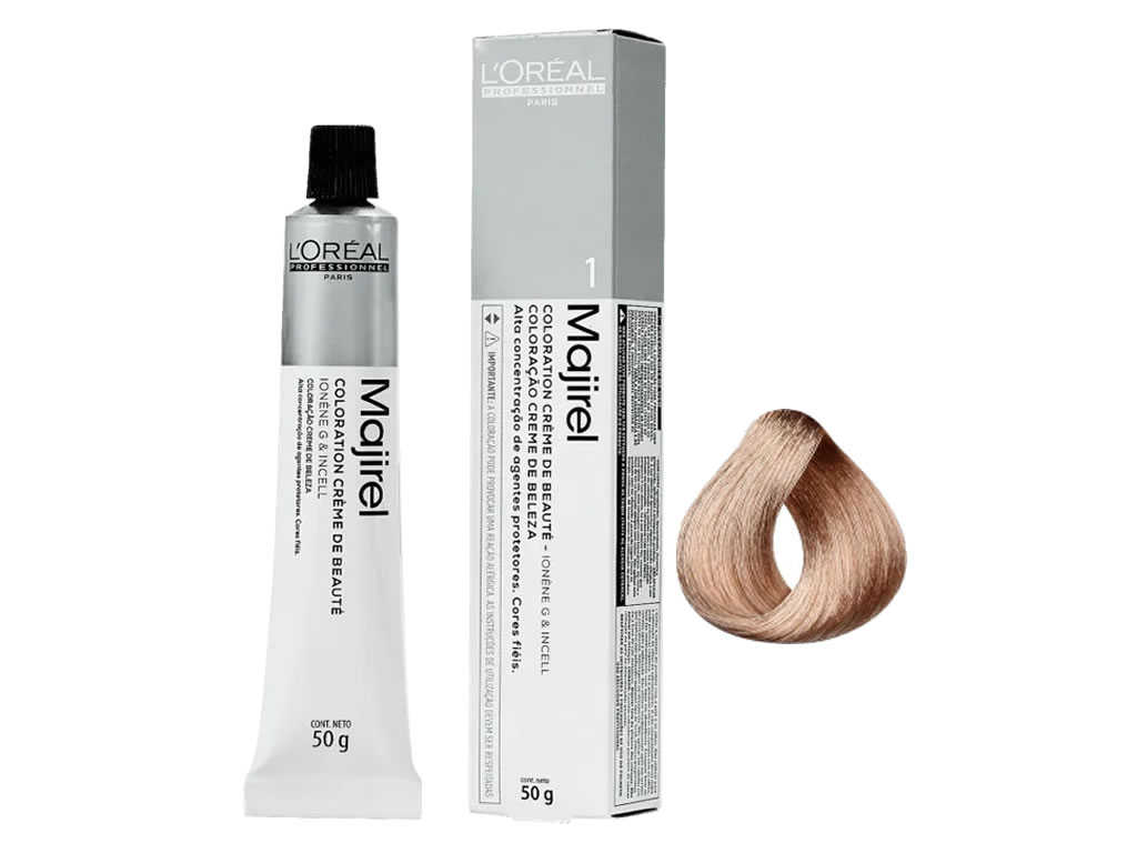 TINTA CAPILAR MAJIREL - 50G - 9 LOURO MUITO CLARO TINTA CAPILAR MAJIREL - 50G - 9 LOURO MUITO CLARO