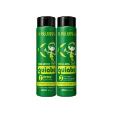 BONEQUINHA KIT PROGRESSIVA DE QUIABO 300ML + 300ML BONEQUINHA KIT PROGRESSIVA DE QUIABO 300ML + 300ML