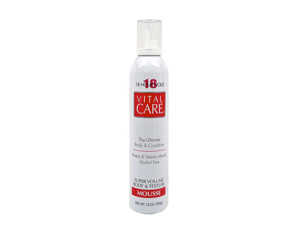 CREME FIXADOR VITAL CARE 18 HOUR HOLD HAIR MOUSSE - 340G CREME FIXADOR VITAL CARE 18 HOUR HOLD HAIR MOUSSE - 340G