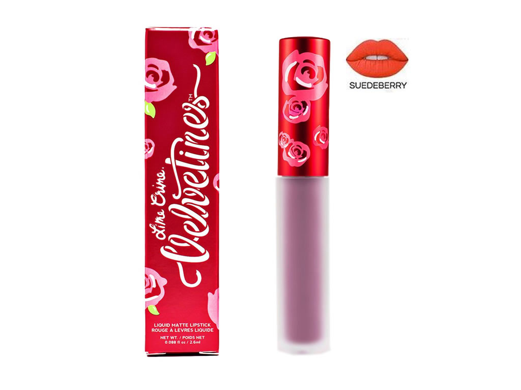 LIME CRIME VELVETINES MATTE LIQUID LIPSTICK - SUEDEBERRY LIME CRIME VELVETINES MATTE LIQUID LIPSTICK - SUEDEBERRY
