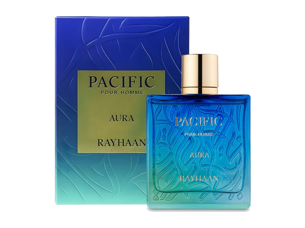 PERFUME RAYHAAN PACIFIC AURA EDP 100 ML - MASCULINO PERFUME RAYHAAN PACIFIC AURA EDP 100 ML - MASCULINO