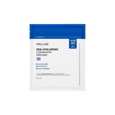 WELLAGE REAL HYALURONIC GLOW BOOSTER PDRN MASK 100 - 38GR WELLAGE REAL HYALURONIC GLOW BOOSTER PDRN MASK 100 - 38GR