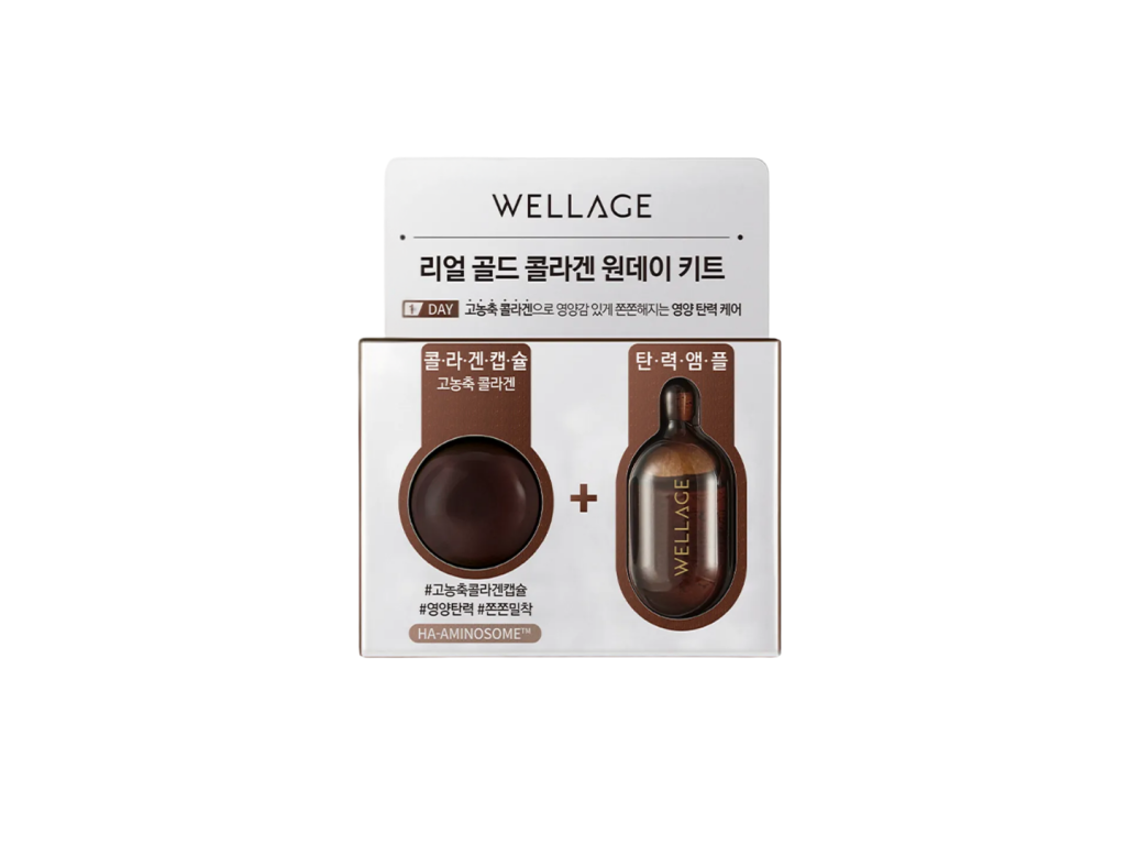 WELLAGE KIT 1-DAY REAL GOLD COLLAGEN WELLAGE KIT 1-DAY REAL GOLD COLLAGEN