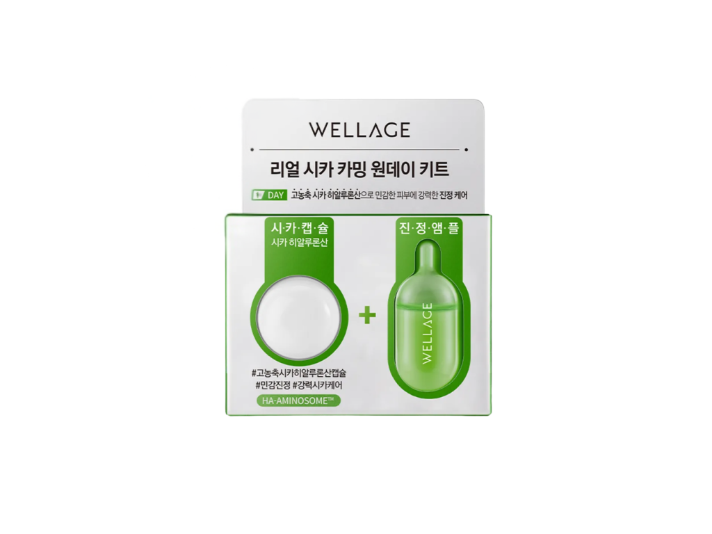 WELLAGE KIT 1-DAY REAL CICA CALMING WELLAGE KIT 1-DAY REAL CICA CALMING