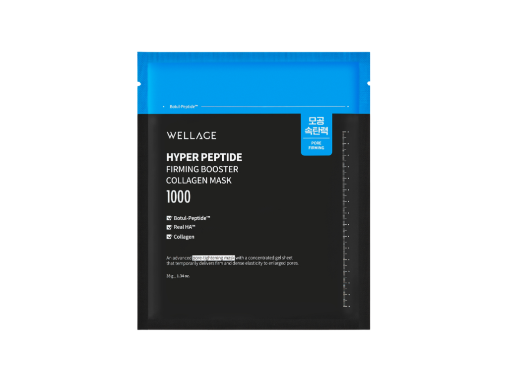 WELLAGE HYPER PEPTIDE FIRMING BOOSTER COLLAGEN MASK 1000 - 38G WELLAGE HYPER PEPTIDE FIRMING BOOSTER COLLAGEN MASK 1000 - 38G