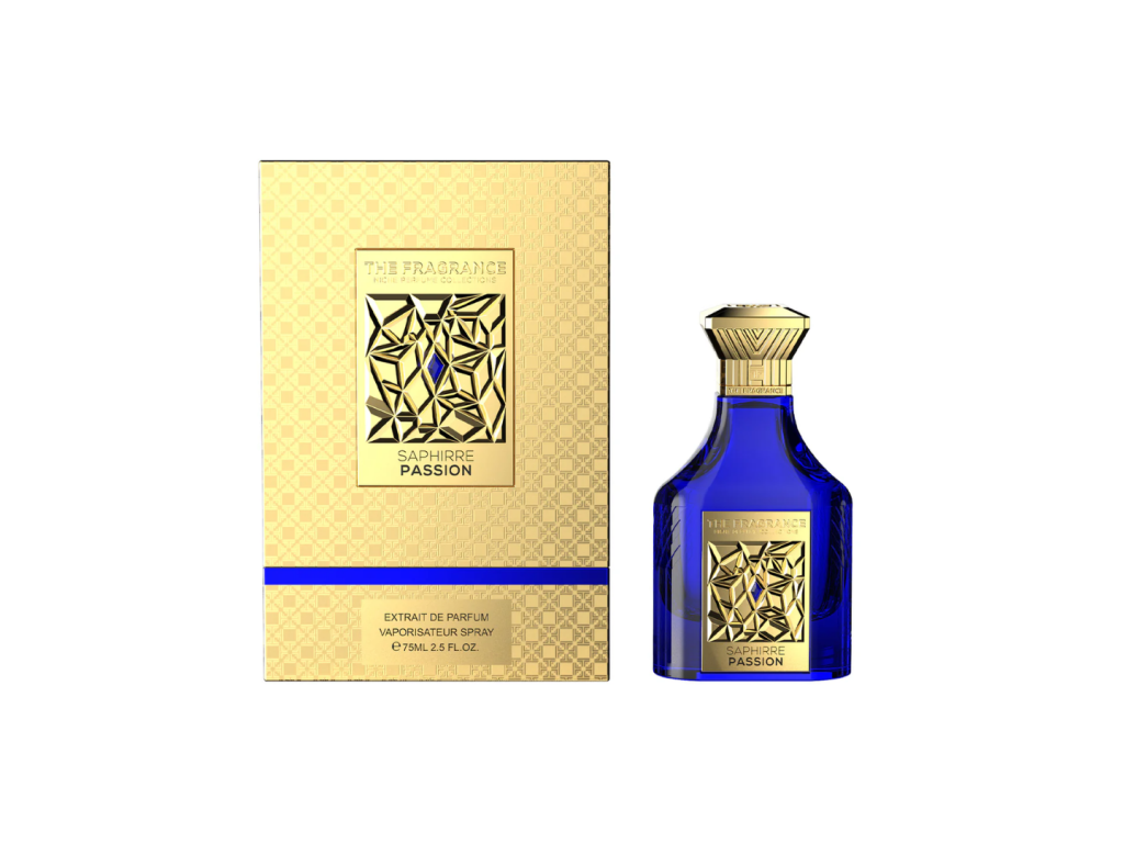 PERFUME THE FRAGRANCE SAPHIRRE PASSION EXTRAIT DE PARFUM 75 ML - UNISSEX PERFUME THE FRAGRANCE SAPHIRRE PASSION EXTRAIT DE PARFUM 75 ML - UNISSEX