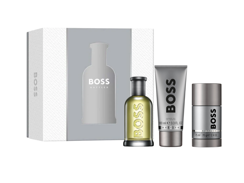 PERFUME HUGO BOSS KIT BOTTLED EDT 100 ML + SHOWER GEL 100ML + DEO STICK 70G - MASCULINO PERFUME HUGO BOSS KIT BOTTLED EDT 100 ML + SHOWER GEL 100ML + DEO STICK 70G - MASCULINO