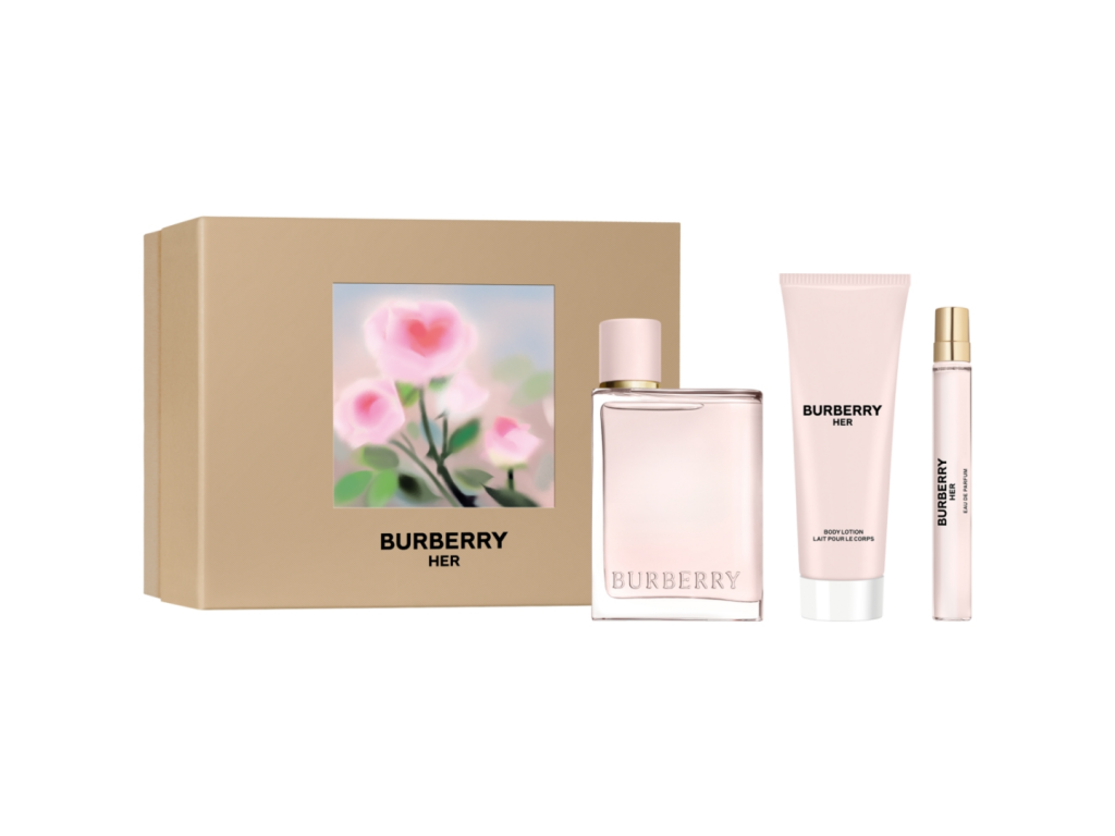 PERFUME BURBERRY HER KIT EDP 100ML + BODY LOTION 75ML + EDP 10ML - FEMININO PERFUME BURBERRY HER KIT EDP 100ML + BODY LOTION 75ML + EDP 10ML - FEMININO