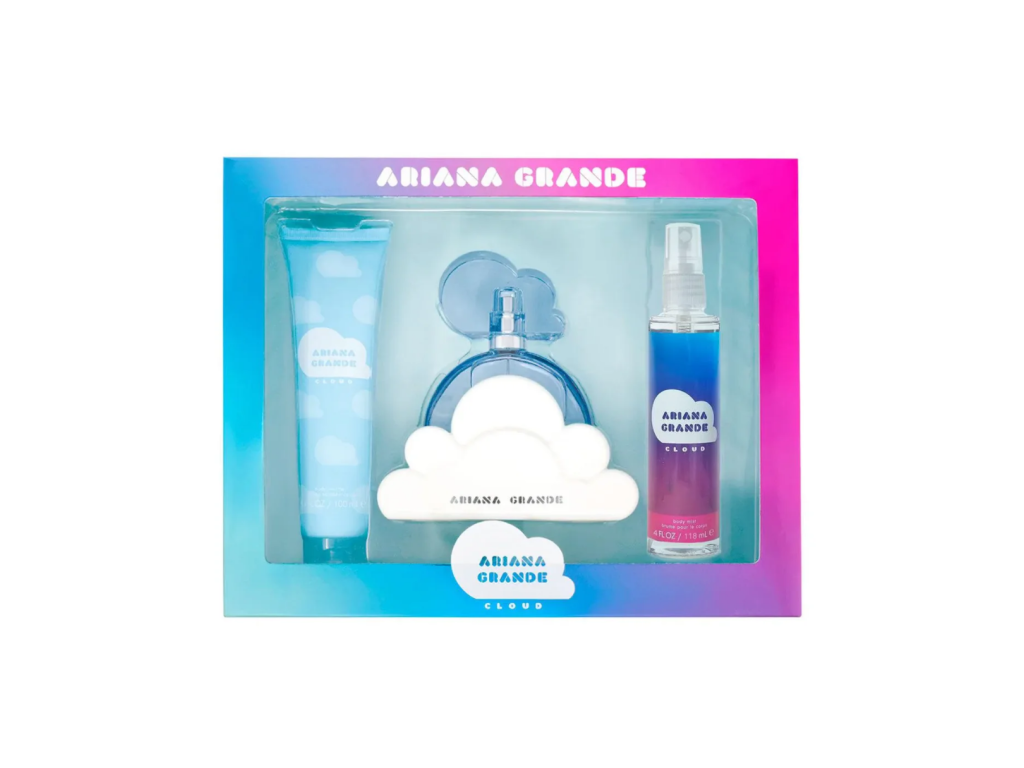 ARIANA GRANDE KIT CLOUD EDP 100ML + MIST 118ML + BODY LOTION 100ML - FEMININO ARIANA GRANDE KIT CLOUD EDP 100ML + MIST 118ML + BODY LOTION 100ML - FEMININO