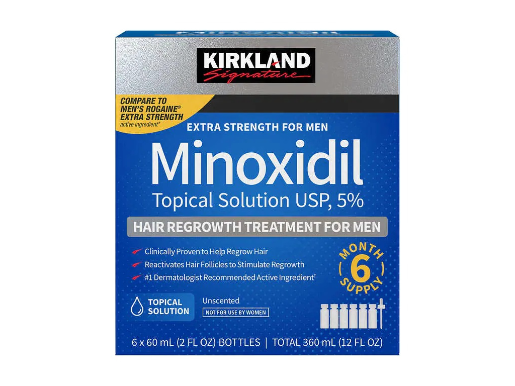 KIRKLAND MINOXIDIL 5% 6X60ML KIRKLAND MINOXIDIL 5% 6X60ML