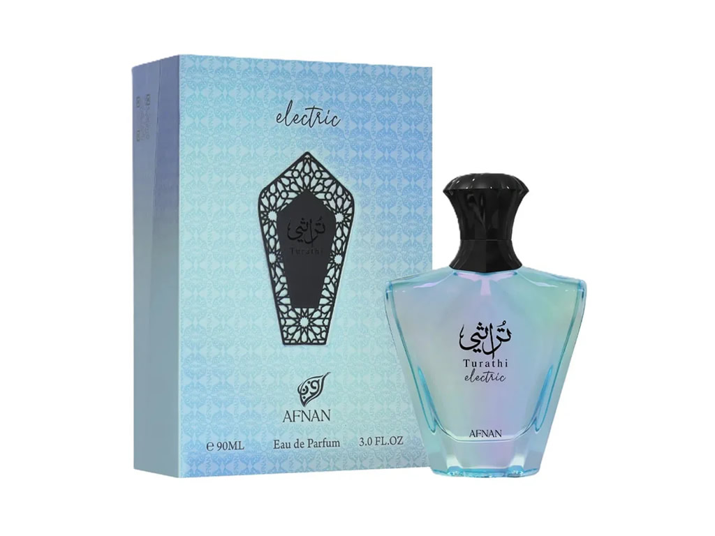 PERFUME AFNAN TURATHI ELECTRIC EAU DE PARFUM - 90 ML - UNISSEX PERFUME AFNAN TURATHI ELECTRIC EAU DE PARFUM - 90 ML - UNISSEX