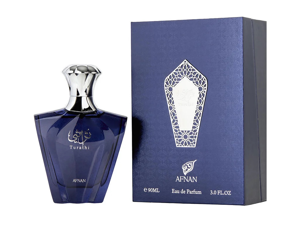 PERFUME AFNAN TURATHI BLUE EDP 90ML - MASCULINO PERFUME AFNAN TURATHI BLUE EDP 90ML - MASCULINO