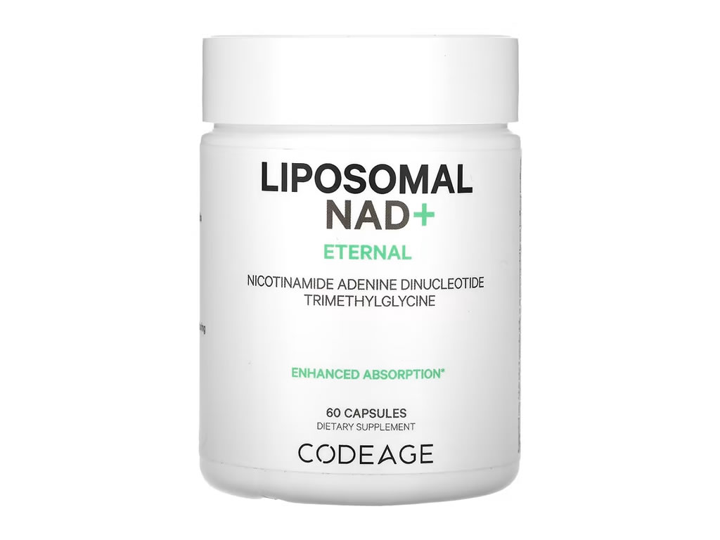 CODEAGE LIPOSOMAL NAD + ETERNAL - 60 CAPSULAS CODEAGE LIPOSOMAL NAD + ETERNAL - 60 CAPSULAS