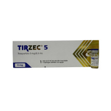 TIRZEC TIRZEPATIDA 5MG AMPOLA 2ML + 4 SERINGAS TIRZEC TIRZEPATIDA 5MG AMPOLA 2ML + 4 SERINGAS