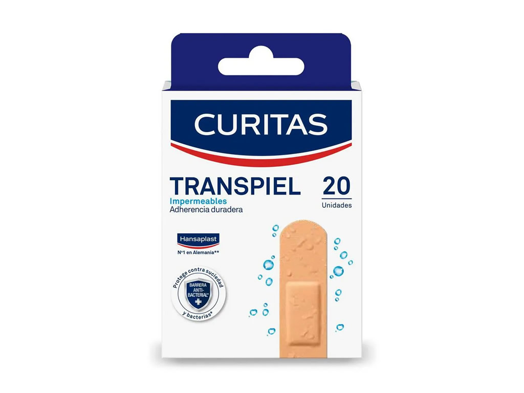 CURITAS TRANSPIEL IMPERMEAVEIS - 20 UNIDADES CURITAS TRANSPIEL IMPERMEAVEIS - 20 UNIDADES