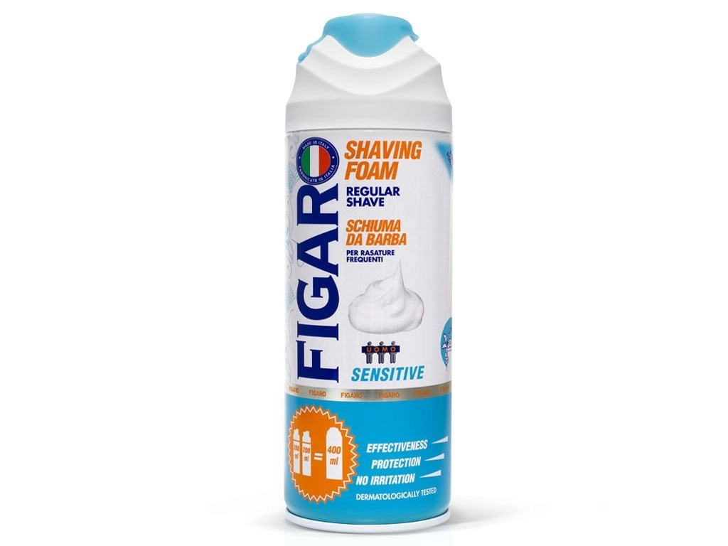 ESPUMA DE BARBEAR FIGARO SHAVE FOAM SENSITIVE - 400ML ESPUMA DE BARBEAR FIGARO SHAVE FOAM SENSITIVE - 400ML