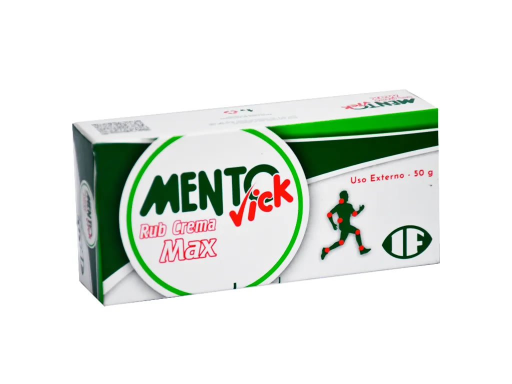 CREME INDUFAR MENTO VICK RUB MAX - 50G CREME INDUFAR MENTO VICK RUB MAX - 50G