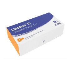 LIPOLESS TIRZEPATIDA 15MG - 4 SERINGAS LIPOLESS TIRZEPATIDA 15MG - 4 SERINGAS