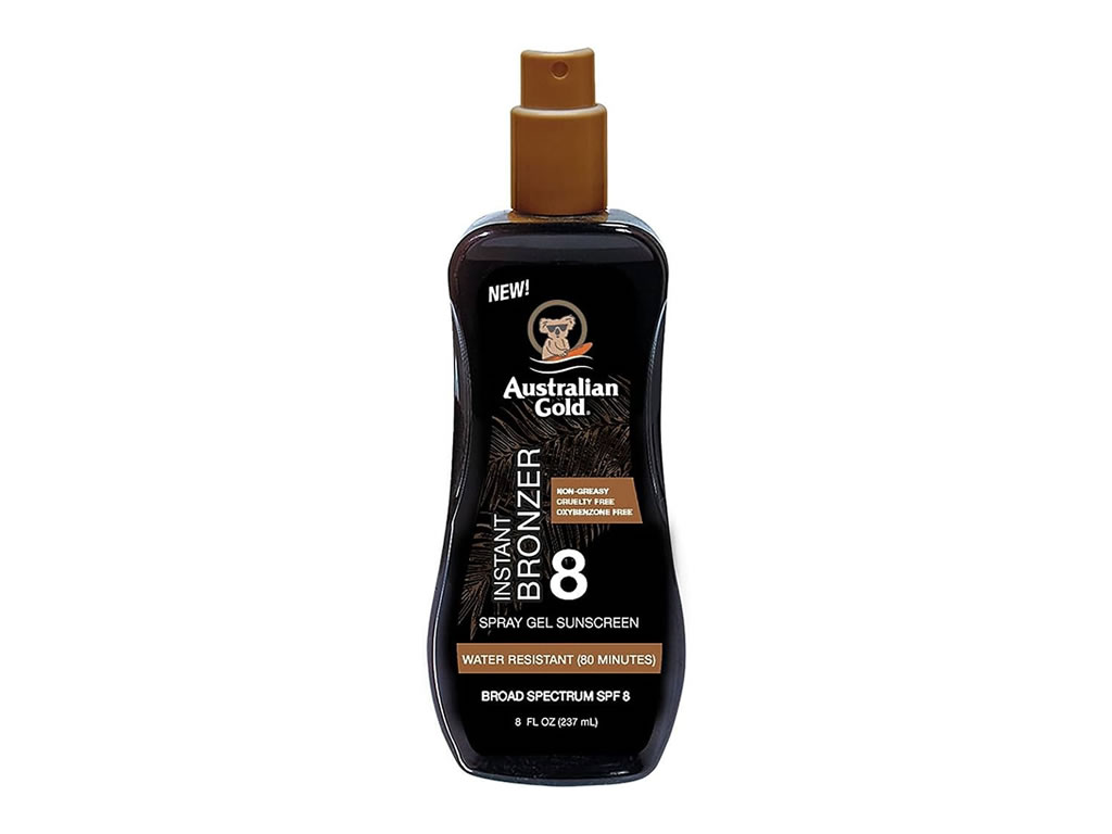 AUSTRALIAN GOLD SPRAY GEL BRONZEADOR FPS8 - 237ML AUSTRALIAN GOLD SPRAY GEL BRONZEADOR FPS8 - 237ML