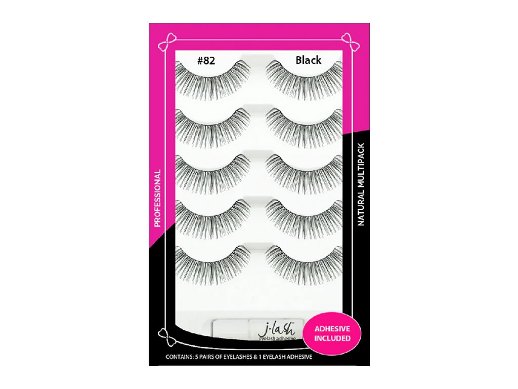 KIT PARA CILIOS J.LASH NATURAL MULTIPACK 5 PAIR - #82 KIT PARA CILIOS J.LASH NATURAL MULTIPACK 5 PAIR - #82