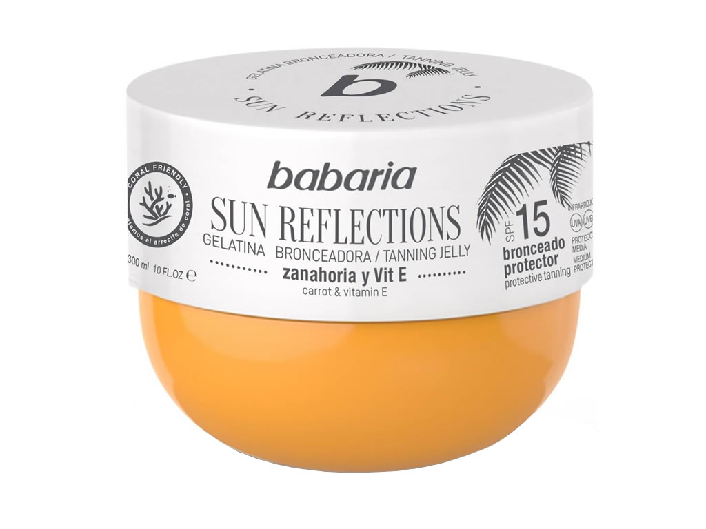 GELATINA BRONZEADORA BABARIA CENOURA E VIT SPF 15 - 300ML GELATINA BRONZEADORA BABARIA CENOURA E VIT SPF 15 - 300ML