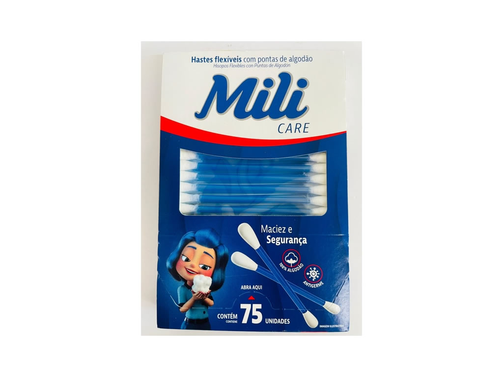 COTONETES MILI CARE - 75 UNIDADES COTONETES MILI CARE - 75 UNIDADES