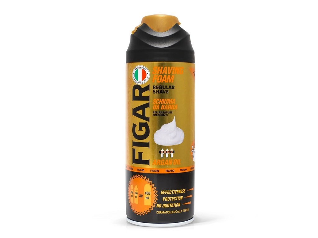 ESPUMA DE BARBEAR FIGARO SHAVE FOAM ARGAN OIL - 400ML ESPUMA DE BARBEAR FIGARO SHAVE FOAM ARGAN OIL - 400ML