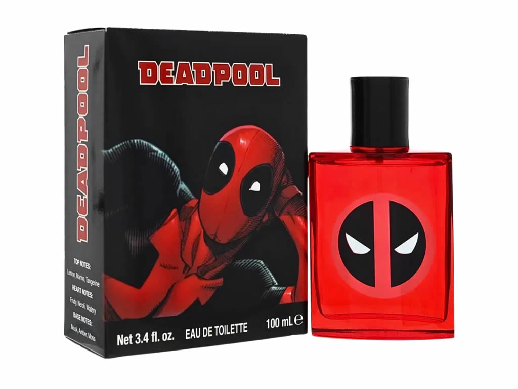 PERFUME MARVEL DEDPOOL EDT - 100ML PERFUME MARVEL DEDPOOL EDT - 100ML