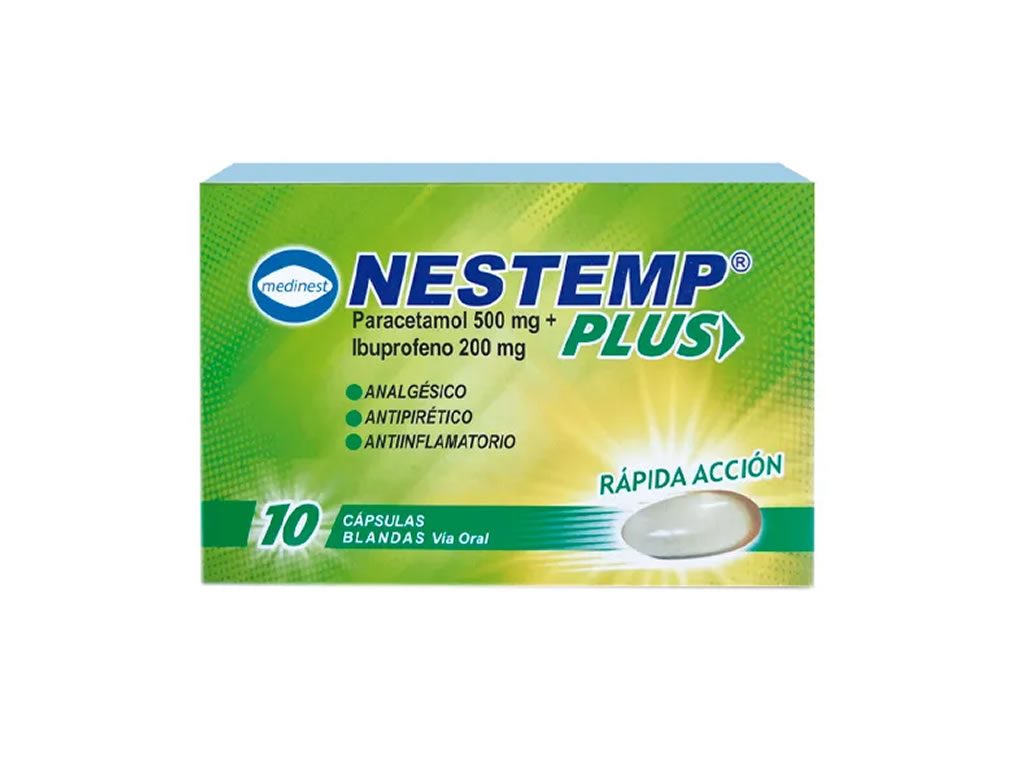 NESTEMP PLUS - 10 CAPSULAS NESTEMP PLUS - 10 CAPSULAS