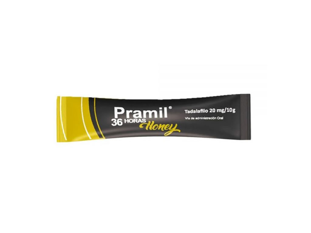 PRAMIL 36 HORAS HONEY TADALAFILA 20MG 10GR - 1 SACHE PRAMIL 36 HORAS HONEY TADALAFILA 20MG 10GR - 1 SACHE