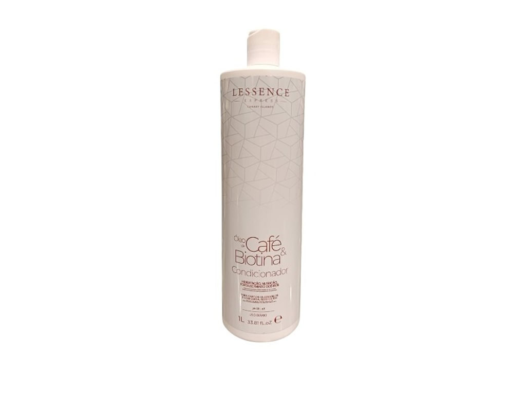 CONDICIONADOR LESSENCE OLEO DE CAFÉ E BIOTINA - 1L CONDICIONADOR LESSENCE OLEO DE CAFÉ E BIOTINA - 1L