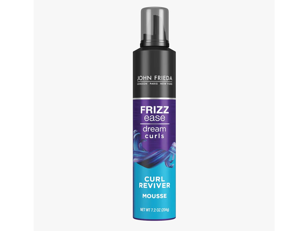 MOUSSE ATIVADOR DE CAICHOS JOHN FRIEDA FRIZZ EASE CURL REVIVER - 204G MOUSSE ATIVADOR DE CAICHOS JOHN FRIEDA FRIZZ EASE CURL REVIVER - 204G