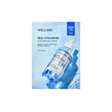 WELLAGE REAL HYALURONIC BLUE AMPOULE MASK - 27ML WELLAGE REAL HYALURONIC BLUE AMPOULE MASK - 27ML