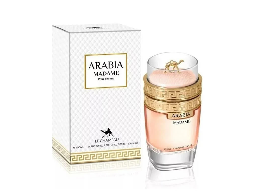 PERFUME EMPER LE CHAMEAU ARABIA MADAME EDP - 100ML - FEMININO PERFUME EMPER LE CHAMEAU ARABIA MADAME EDP - 100ML - FEMININO