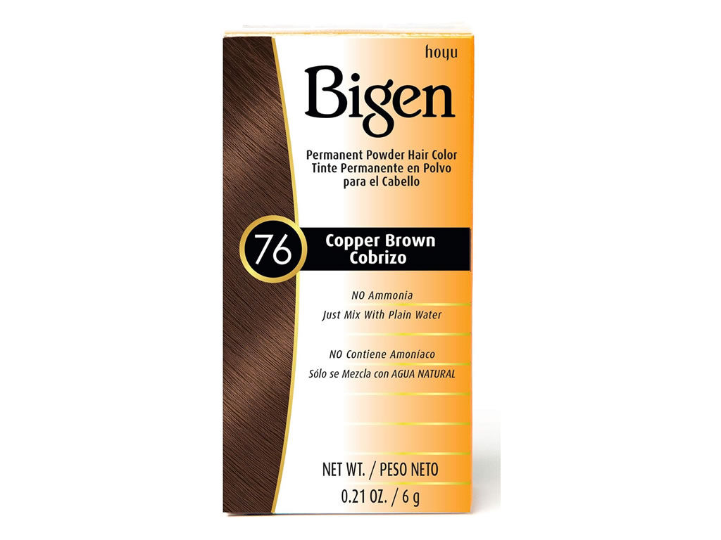 BIGEN TINTA EM PO N76 - CASTANHO COBRE BIGEN TINTA EM PO N76 - CASTANHO COBRE