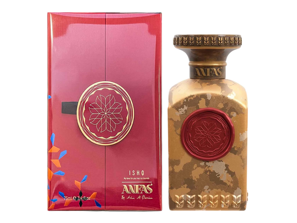 PERFUME ANFAS ISHQ RED EAU DE PARFUM - 75ML - UNISEX PERFUME ANFAS ISHQ RED EAU DE PARFUM - 75ML - UNISEX