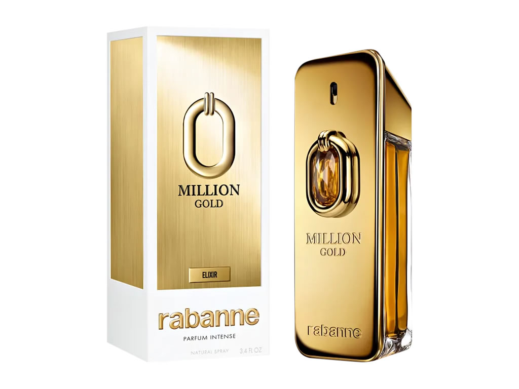PERFUME PACO RABANNE MILLION GOLD ELIXIR PARFUM INTENSE - 100ML - MASCULINO PERFUME PACO RABANNE MILLION GOLD ELIXIR PARFUM INTENSE - 100ML - MASCULINO