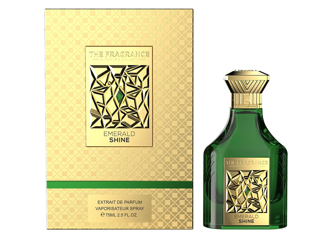 PERFUME THE FRAGRANCE EMERALD SHINE EXTRAIT DE PARFUM - 75ML - UNISEX PERFUME THE FRAGRANCE EMERALD SHINE EXTRAIT DE PARFUM - 75ML - UNISEX