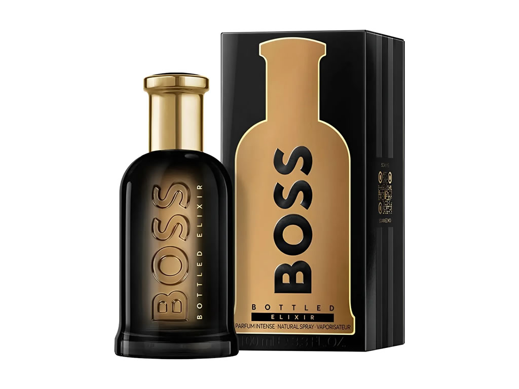PERFUME HUGO BOSS BOSS BOTTLED ELIXIR PARFUM INTENSE - 100ML - MASCULINO PERFUME HUGO BOSS BOSS BOTTLED ELIXIR PARFUM INTENSE - 100ML - MASCULINO