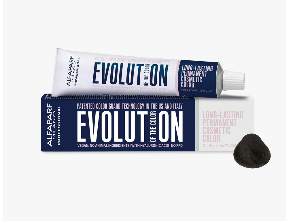 TINTA ALFAPARF EVOLUTION 4 NI CASTANHO MEDIO INTENSO - 60ML TINTA ALFAPARF EVOLUTION 4 NI CASTANHO MEDIO INTENSO - 60ML