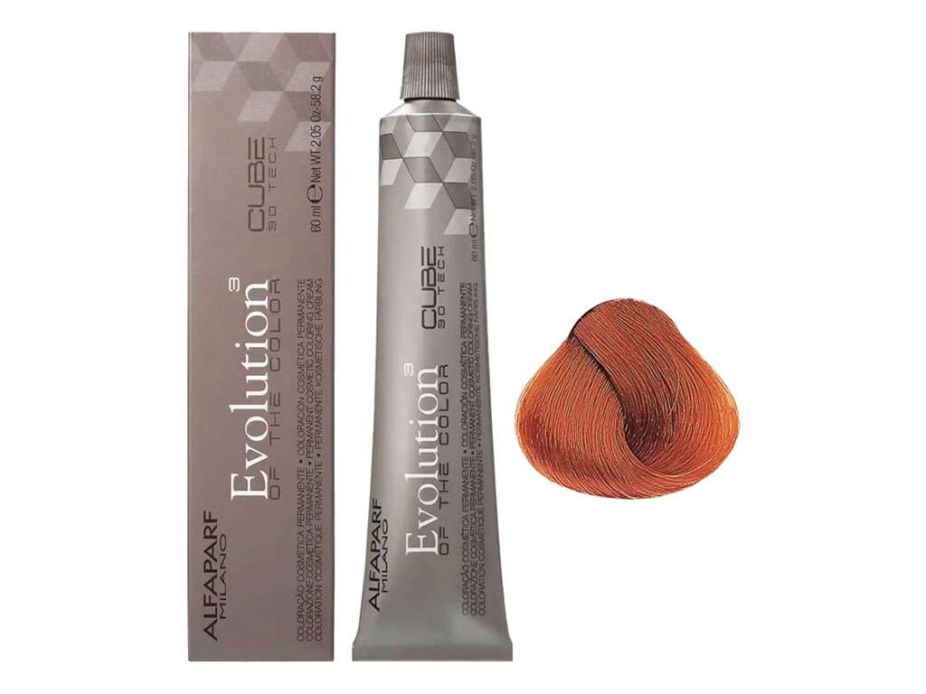 TINTA CAPILAR ALFAPARF EVOLUTION OF THE COLOR - 60ML - 8.4 LOURO CLARO COBRE TINTA CAPILAR ALFAPARF EVOLUTION OF THE COLOR - 60ML - 8.4 LOURO CLARO COBRE