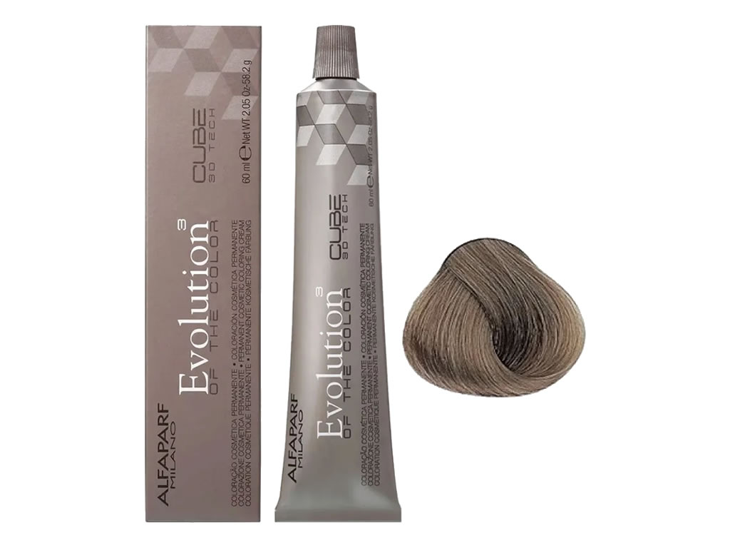 TINTA CAPILAR ALFAPARF EVOLUTION OF THE COLOR - 60ML - 8.1 LOURO CLARO CINZA TINTA CAPILAR ALFAPARF EVOLUTION OF THE COLOR - 60ML - 8.1 LOURO CLARO CINZA