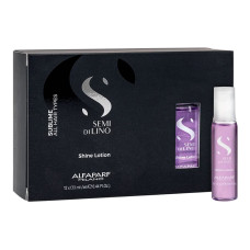 ALFAPARF CAIXA AMPOLA CAPILAR SEMI DI LINO SHINE LOTION - 13ML - 12 UNIDADES ALFAPARF CAIXA AMPOLA CAPILAR SEMI DI LINO SHINE LOTION - 13ML - 12 UNIDADES