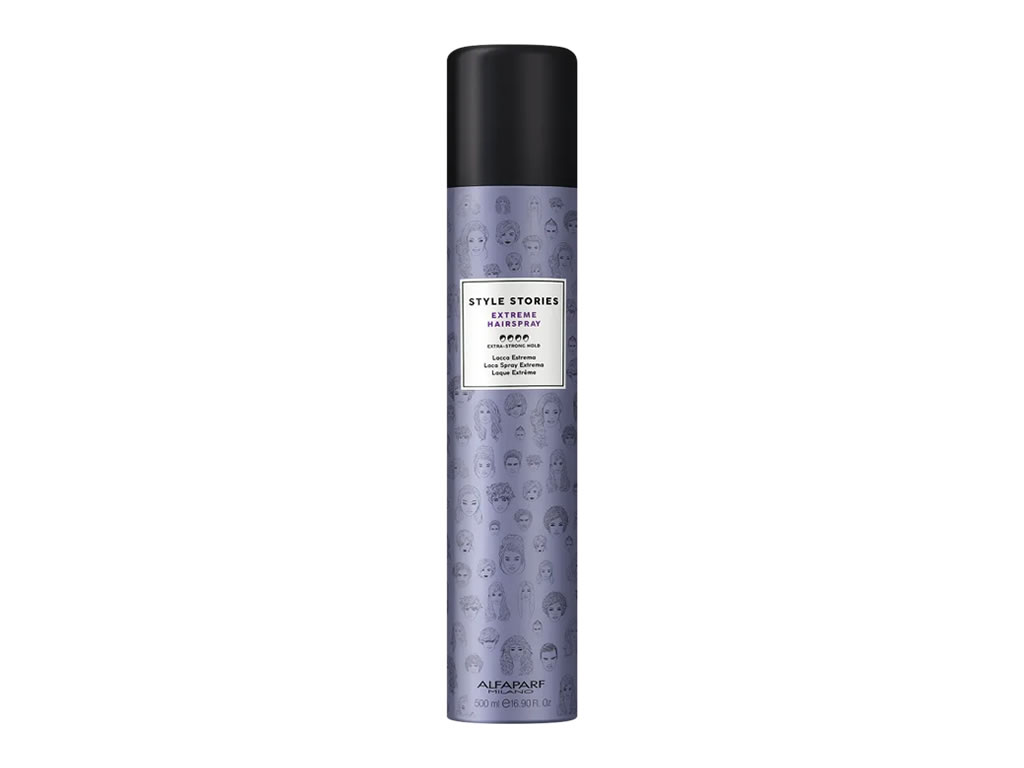 ALFAPARF SPRAY FIXADOR STYLE STORIES EXTREME EXTRA STRONG - 500ML ALFAPARF SPRAY FIXADOR STYLE STORIES EXTREME EXTRA STRONG - 500ML
