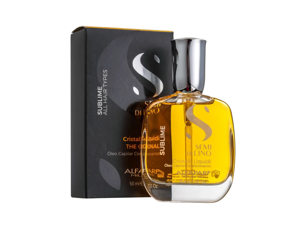 ALFAPARF ÓLEO CAPILAR CRISTALLI LIQUIDI SEMI DI LINO SUBLIME - 50 ML ALFAPARF ÓLEO CAPILAR CRISTALLI LIQUIDI SEMI DI LINO SUBLIME - 50 ML