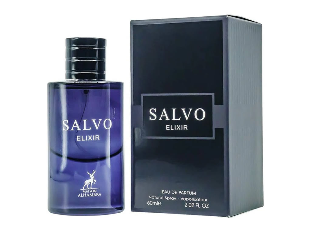 PERFUME MAISON ALHAMBRA SALVO ELIXIR EDP - 60ML - MASCULINO PERFUME MAISON ALHAMBRA SALVO ELIXIR EDP - 60ML - MASCULINO