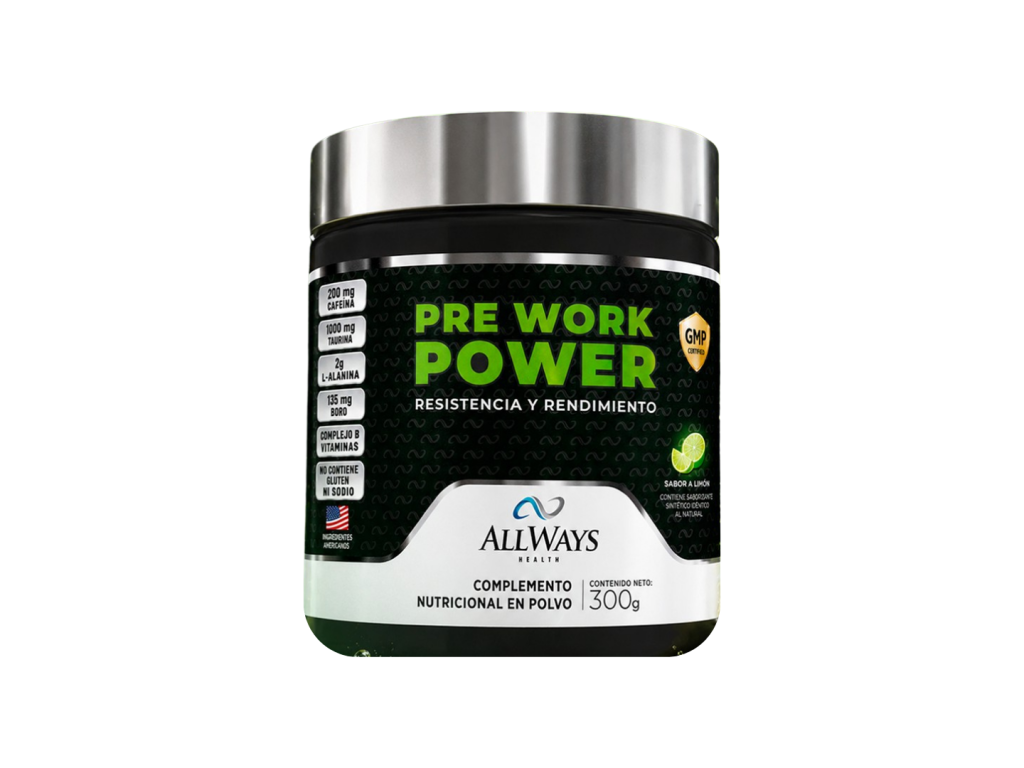ALLWAYS HEALTH PRE WORK POWER LIMON 300GR ALLWAYS HEALTH PRE WORK POWER LIMON 300GR