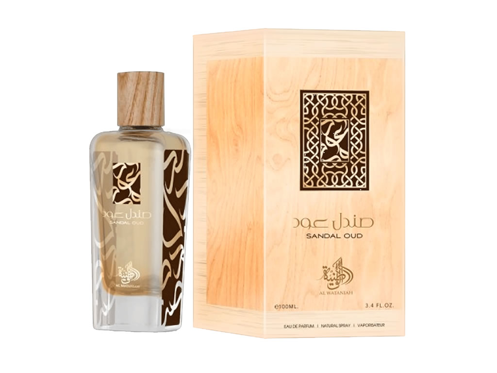 PERFUME AL WATANIAH SANDAL OUD EDP - 100ML - UNISSEX PERFUME AL WATANIAH SANDAL OUD EDP - 100ML - UNISSEX