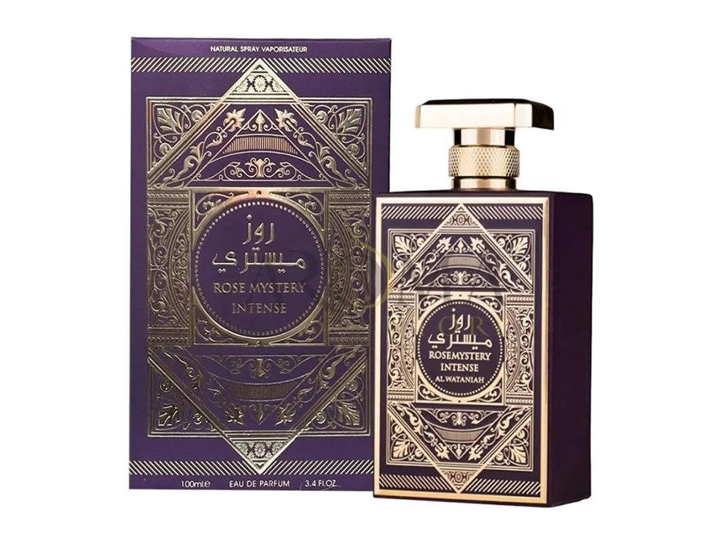 PERFUME AL WATANIAH ROSE MYSTERY INTENSE EDP - 100ML - UNISSEX PERFUME AL WATANIAH ROSE MYSTERY INTENSE EDP - 100ML - UNISSEX