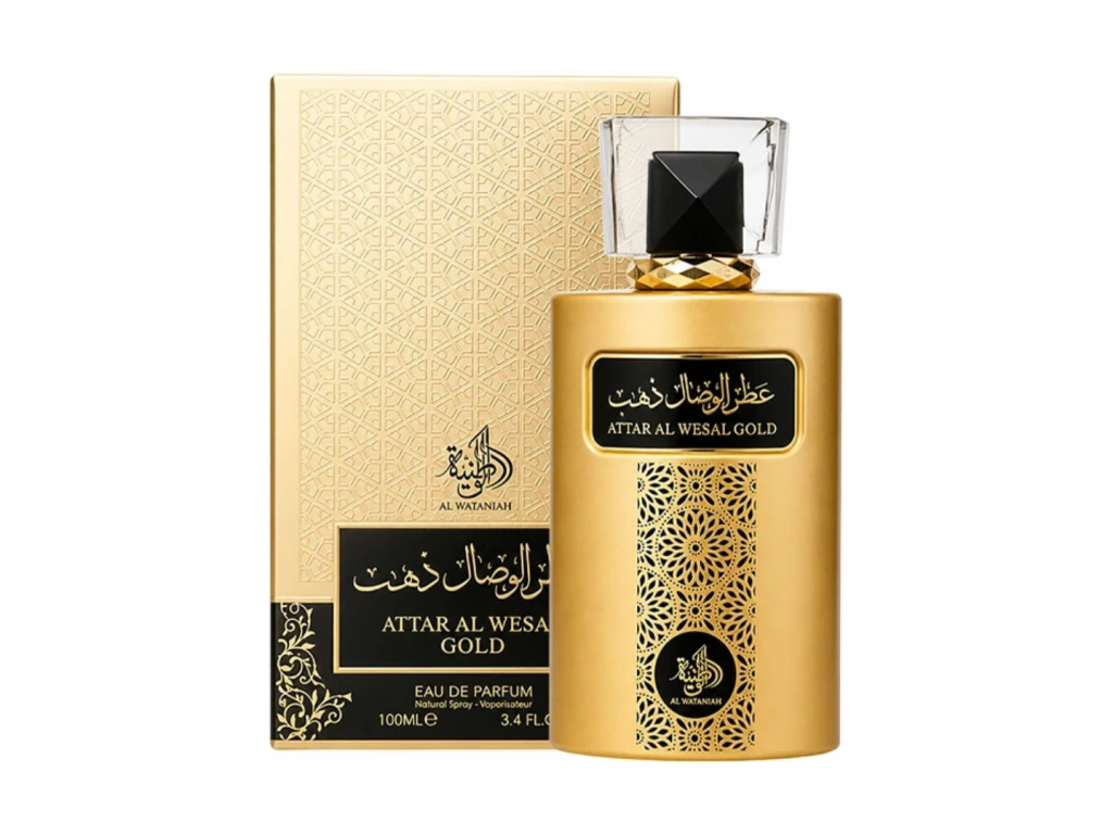 PERFUME AL WATANIAH ATTAR AL WESAL GOLD EDP 100 ML - MASCULINO PERFUME AL WATANIAH ATTAR AL WESAL GOLD EDP 100 ML - MASCULINO